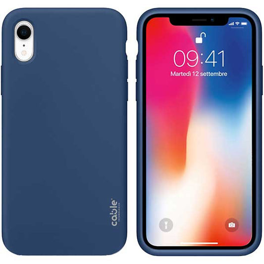 iVelvet per iPhone XR - Blu Cobalt
