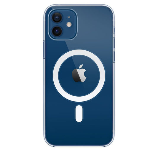 Custodia MagSafe trasparente per iPhone 12 e 12 Pro