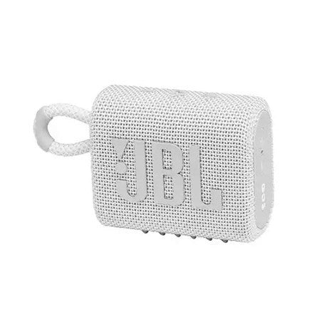 Go 3 White - Speaker Wireless Bluetooth Waterproof Portatile