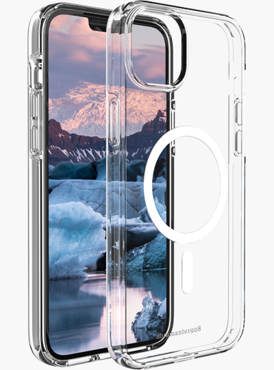 Custodia Iceland Pro MagSafe iPhone 14 Plus - Trasparente