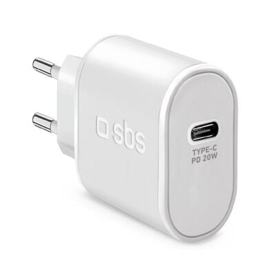 Caricabatterie 20 watt con porta Usb-C - Bianco