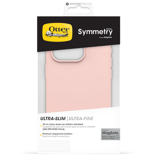 Custodia MagSafe Symmetry iPhone 15 Pro - Rosa