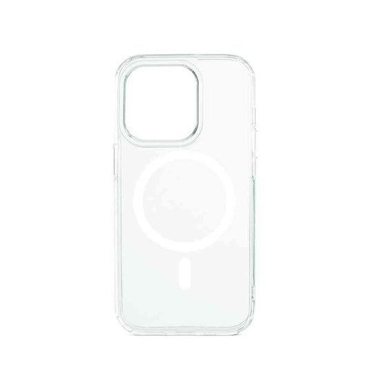 Custodia Frozen con magnete per iPhone 15 Pro Max - Bianco