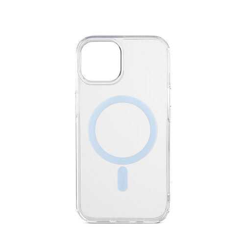 Custodia Frozen con magnete per iPhone 15 Plus - Azzurro
