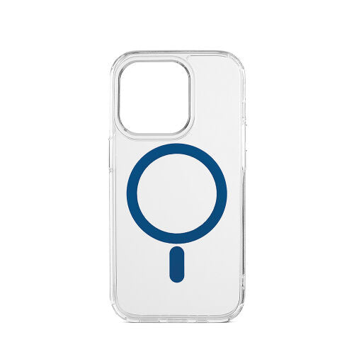 Custodia Frozen con magnete per iPhone 15 Pro Max - Blu