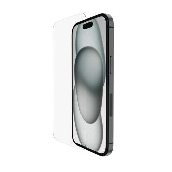 Pellicola in Vetro Temperedglass iPhone 16 e 15 con supporto per l’installazione incluso