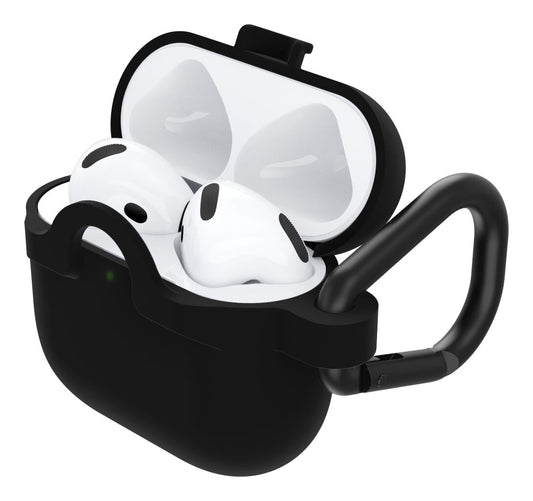 OtterBox - Cover per custodia di ricarica auricolari wireless - cristallo nero - per Apple AirPods 4