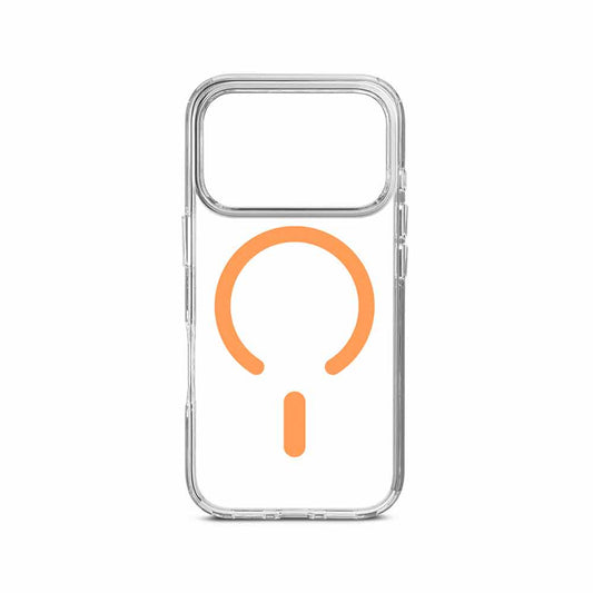 Custodia trasparente con magnete pesca per iPhone 17 Pro Max