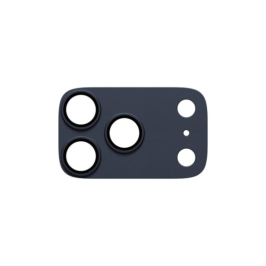 PanzerGlass Fender - Protezione per la fotocamera di iPhone 17 Pro blu profondo