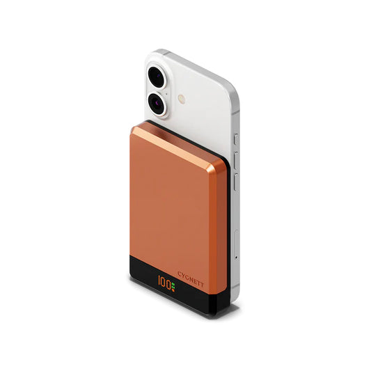 Cygnett MagSlim 10K PowerBank - Colore caramello