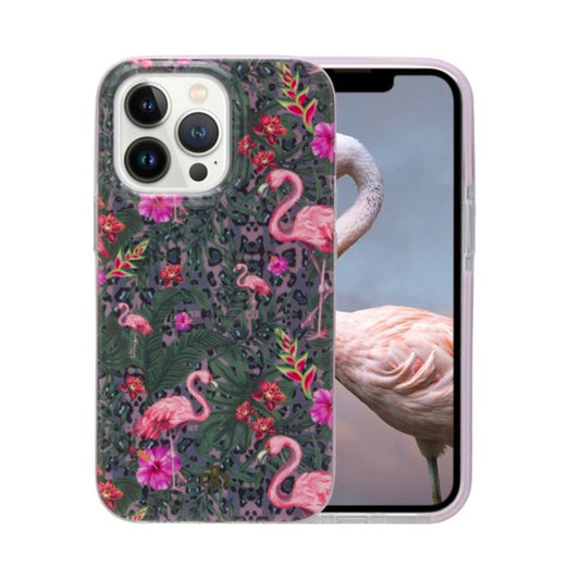Custodia Capri per iPhone 13 Pro di dbramante1928 rosa fenicottero