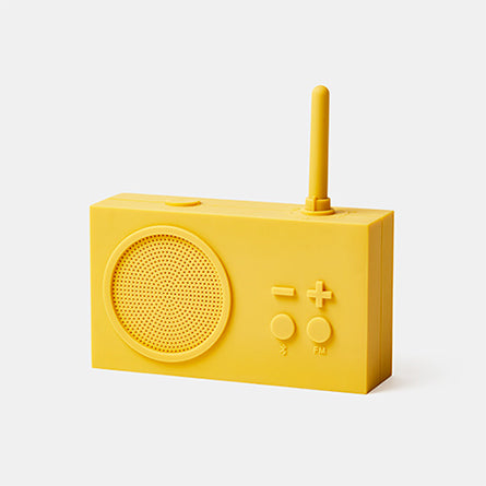 FM radio e Bluetooth Speaker Lexon Tykho 3 - Giallo