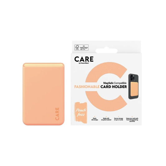 Portafoglio MagSafe CARE PanzerGlass - Rosa Pesca