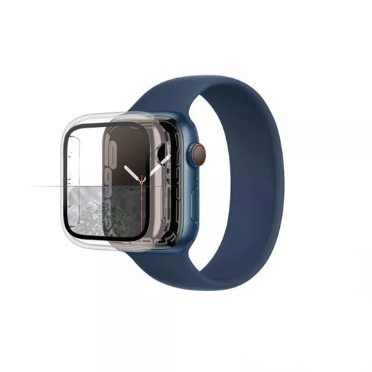 PanzerGlass Cover Full Body 45 mm per Apple Watch Series 7 / 8 / 9 trasparente