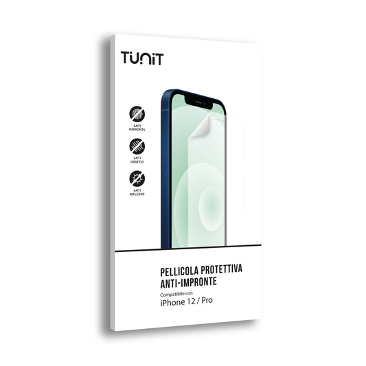 Pellicola protettiva antiriflesso per iPhone 12 e 12 Pro