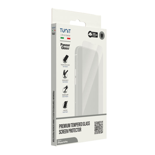 Vetrino Tunit SAFE. by PanzerGlass per iPhone 14 Pro