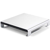 Satechi - Stand per iMac in Alluminio con Hub USB-C - Argento