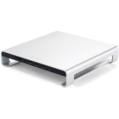 Satechi - Stand per iMac in Alluminio con Hub USB-C - Argento