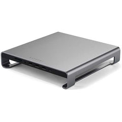 Satechi - Stand per iMac in Alluminio con Hub USB-C - Grigio siderale