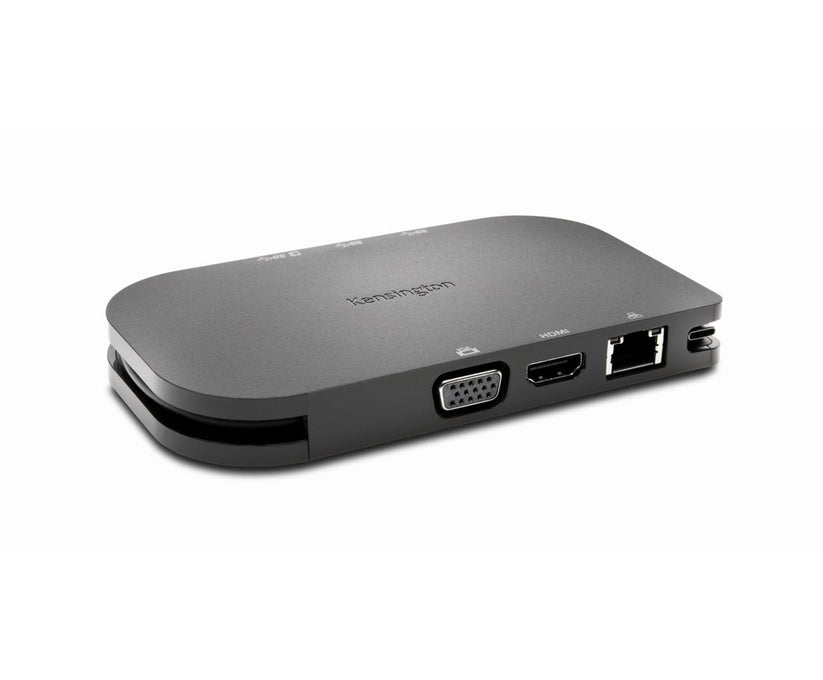Kensington SD1600P - Dock Mobile con rRcarica Pass-Through USB-C, HDMI 4K/HD VGA