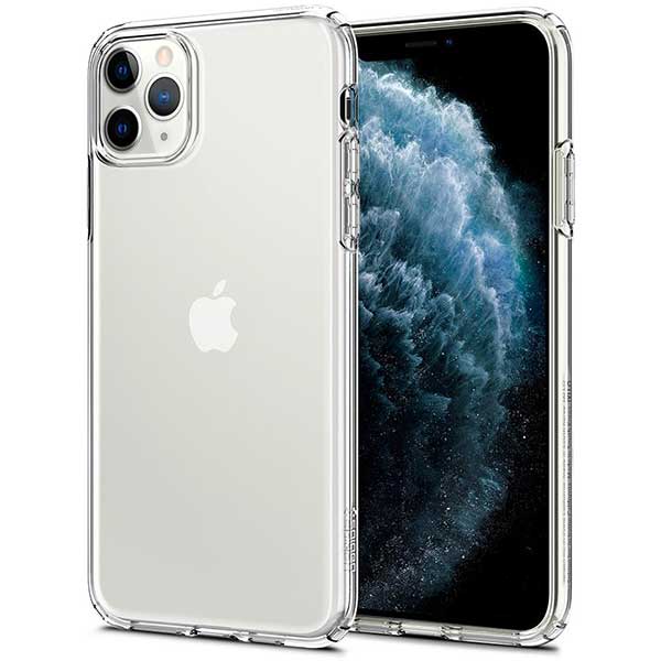 Spigen - Custodia Liquid Crystal per iPhone 11 Pro - Trasparente