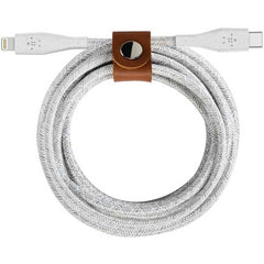 Belkin - Cavo USB-C con connettore Lightning e cinturino DuraTek - Bianco