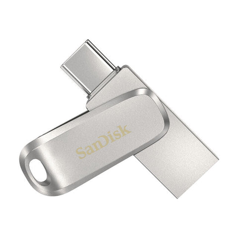 Chiavetta USB SanDisk Ultra Dual Luxe 128 GB Unità USB Type-C 150MB/s USB 3.1 Gen 1 - Argento