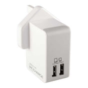 Techlink - Recharge Dual USB Wall Charger