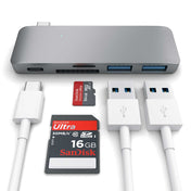 Satechi - Type-C USB Passthrough Hub per MacBook 12" - Space Grey
