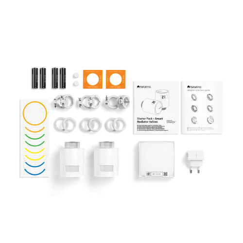 Valvole Termostatiche Intelligenti per Radiatori - Kit Di Base Per Riscaldamento Centralizzato