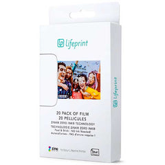 LifePrint - Pellicole Fotografiche 3 x 4.5 - Confezione da 20