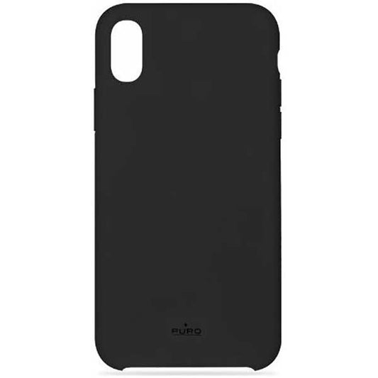 Puro ICON - Custodia in silicone per iPhone 6/6s/7/8 - Nero