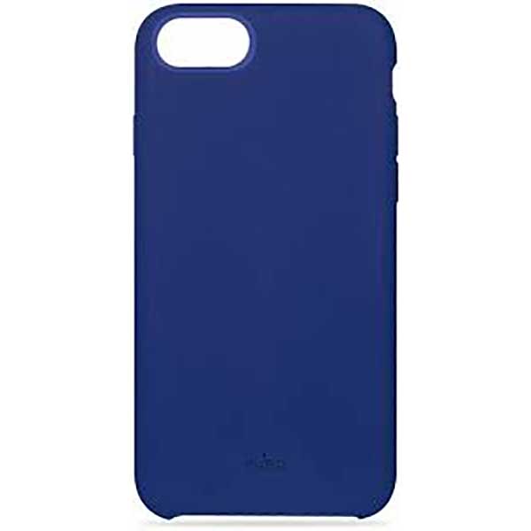Puro ICON - Custodia in silicone per iPhone 6/6s/7/8 - Blu
