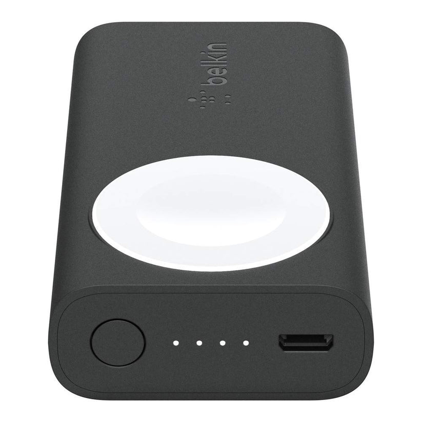 Powerbank Batteria Esterna 2200 Mah Valet Charger Per Apple Watch - Nero