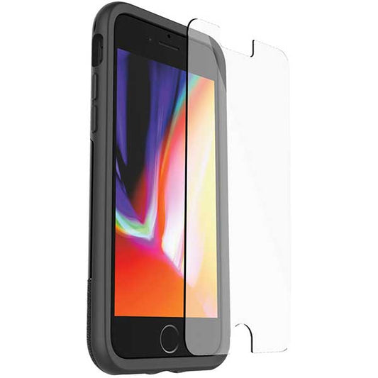 OtterBox Slim Case - Custodia per iPhone 8/7 con Vetro - Nero