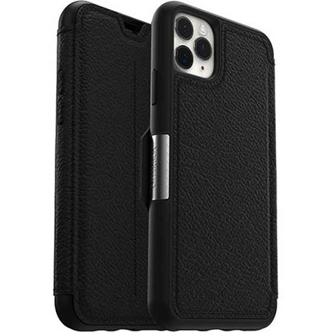 Otterbox Strada - Custodia Folio in Pelle per iPhone 11 Pro Max - Nero