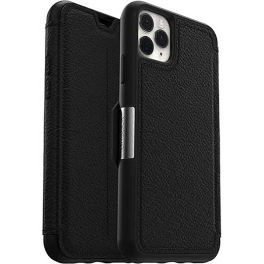 Otterbox Strada - Custodia Folio in Pelle per iPhone 11 Pro Max - Nero