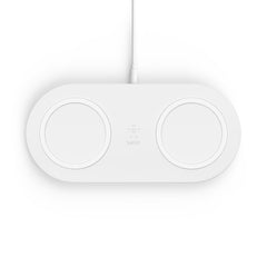 Doppio tappetino di ricarica wireless - Bianco