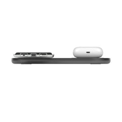 Tappetino Doppio di Ricarica Wireless - 2 x 10W - Nero