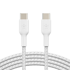 Cavo intrecciato da USB-C a USB-C 1 metro - Bianco