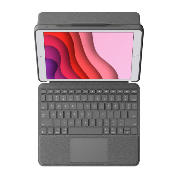 Combo Touch Logitech - Custodia con Tastiera e Trackpad per iPad