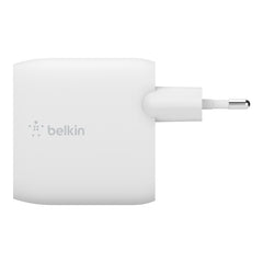 Doppio caricabatteria da parete USB-A da 24 W - Bianco