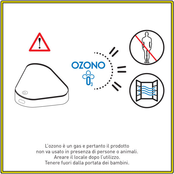 Area Steril OZ Pocket - Sterilizzatore Portatile attivo all'Ozono