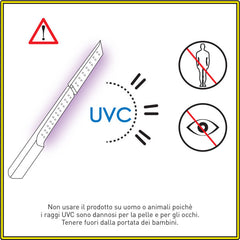 Area Steril UV Go - Sterilizzatore a raggi UV portatile e richiudibile