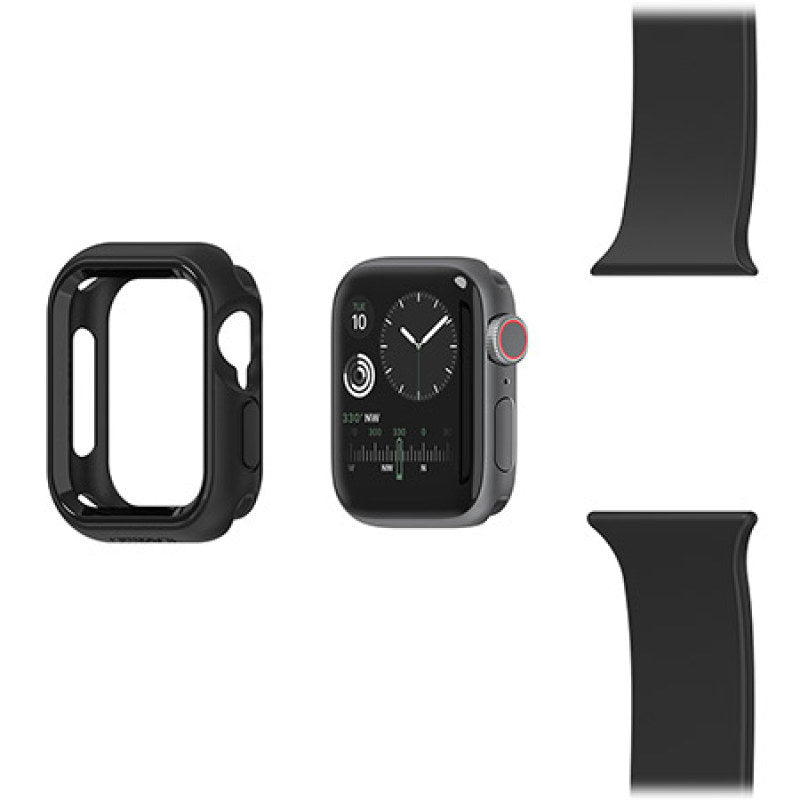 Custodia Exo Edge di OtterBox per Apple Watch Serie 6/Se/5/4 -Nero 40mm