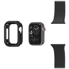 Custodia Exo Edge di OtterBox per Apple Watch Serie 6/Se/5/4 -Nero 44mm