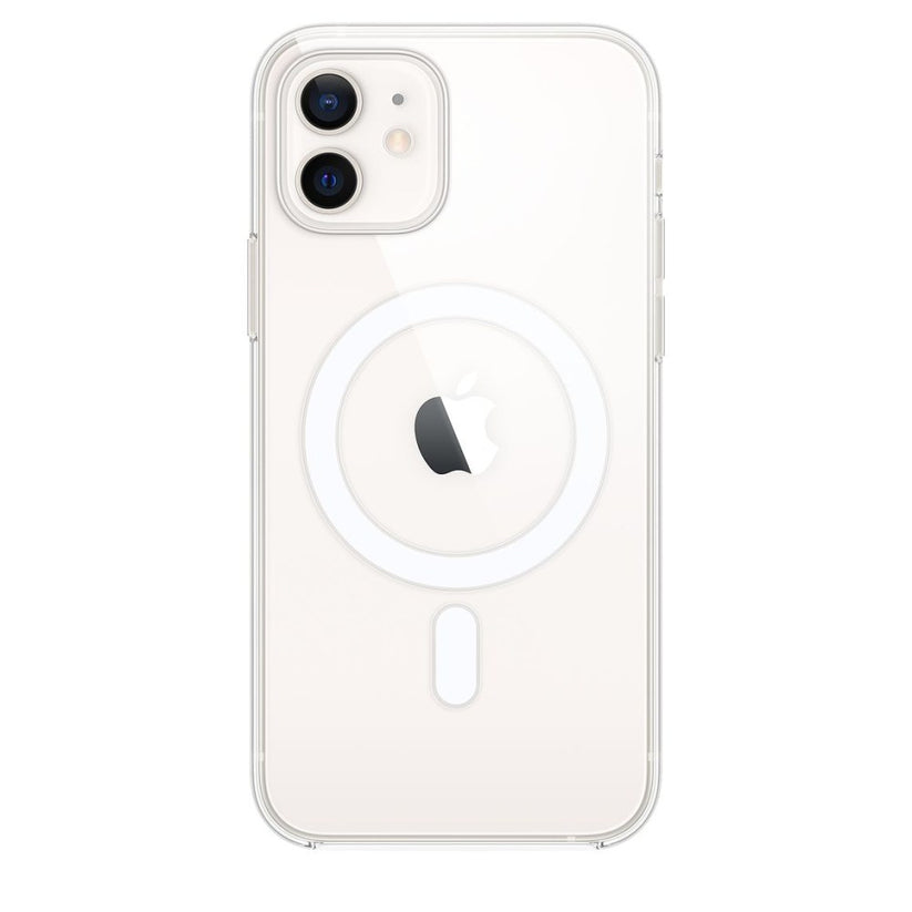 Custodia MagSafe trasparente per iPhone 12 e 12 Pro