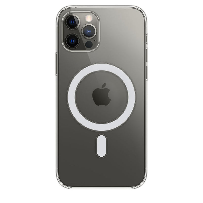 Custodia MagSafe trasparente per iPhone 12 e 12 Pro