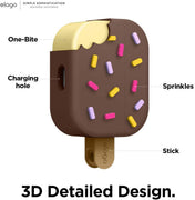 Cover per Airpods Pro Gelato - Marrone
