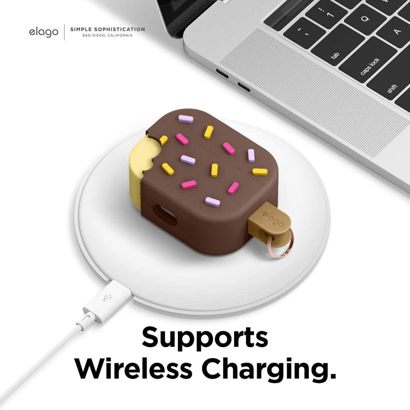 Cover per Airpods Pro Gelato - Marrone